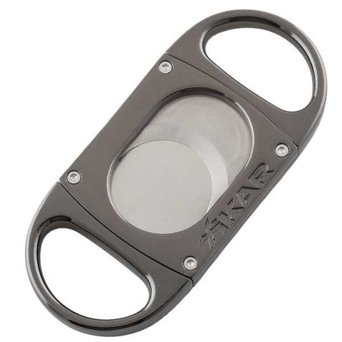 CIGAR CUTTER XIKAR X8 STAINLESS STEEL SILVER 64 GAUGE