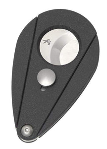 CIGAR CUTTER XIKAR XI2 NOIR BLACK WITH NYLON FIBERGLASS BODY 54 GAUGE