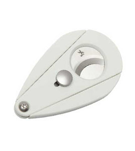 CIGAR CUTTER XIKAR XI2 WHITE/PEARL WITH NYLON FIBERGLASS BODY 54 GAUGE