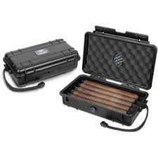 ULTIMATE EAGLE CIGAR HUMIDOR BLACK 5 CT